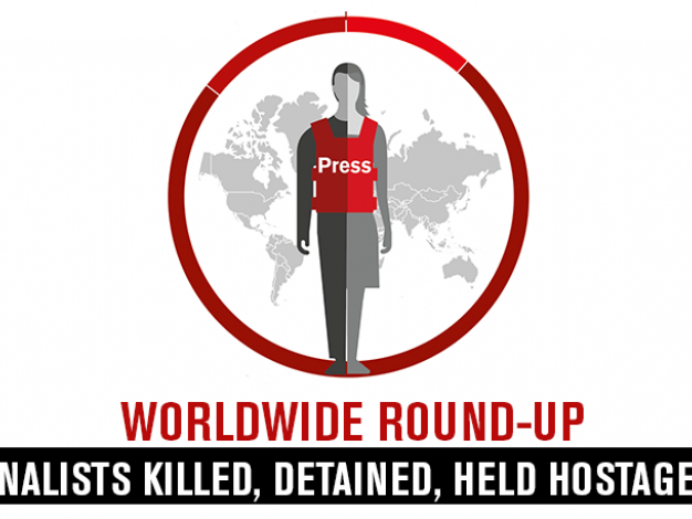 Novinarji brez meja: Letos po svetu ubitih 49 novinarjev