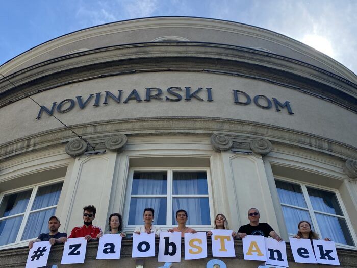 Hrvaški kolegi podprli kampanjo Za obSTAnek