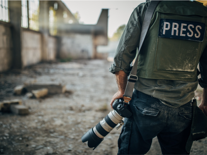 Novinarji na terenu so ključni vir informacij grozot v Gazi