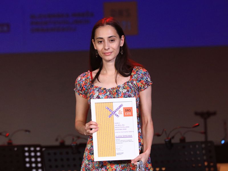 Klara Širovnik je avtorica najboljše prostovoljske zgodbe leta 2022