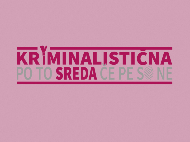 14. Kriminalistična sreda: Medijsko poročanje o medvrstniškem nasilju in vpliv na porast tovrstnih kaznivih dejanj